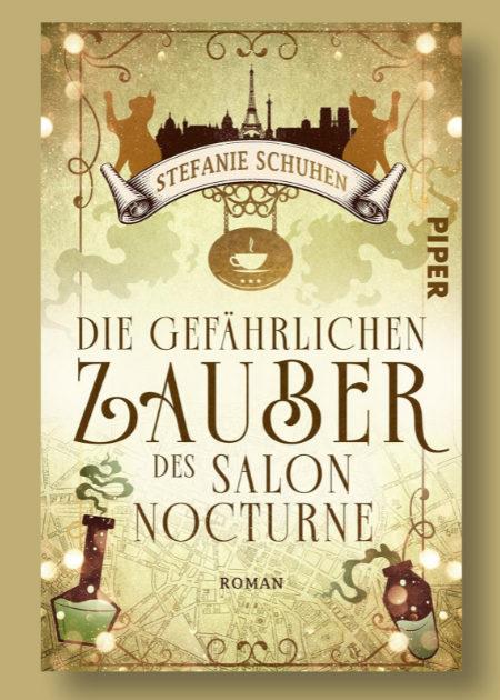 Buchcover für "Die gefährlichen Zauber des Salon Nocturne"